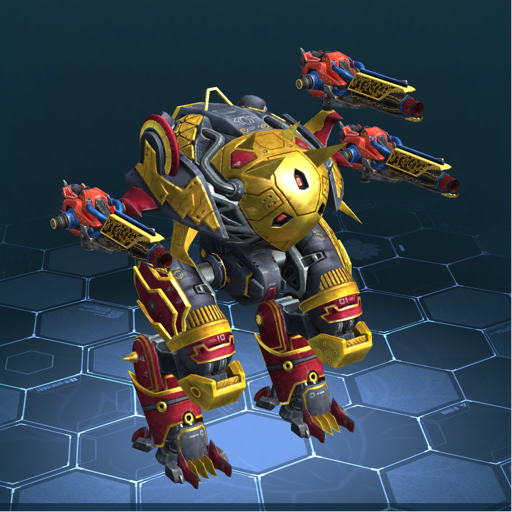 war robots 测试服新泰坦亲测(两种配置:全500炸,全电枪)