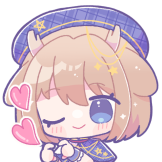 [鹿乃十周年_比心]
