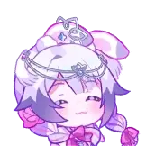 [兰音·拾光幻梦·动态表情包_摇耳朵]