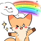 [咬咬今天是魔法狐_快乐]