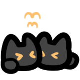 [幸运小黑猫_贴贴]