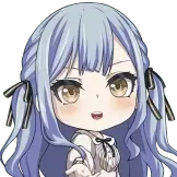 [夜愿华章表情包_伸手]