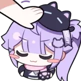 [虚拟邻居·动态表情包_摸头]