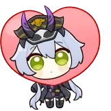 [洛天依·人格镜像 动态表情包_爱你]