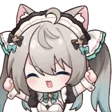 [小柔·百变职笺·动态表情包_耶耶]