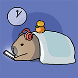[水豚阿米go_熬夜]
