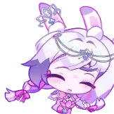 [兰音·拾光幻梦·动态表情包_超期待]
