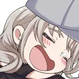 [少女乐队呐喊动态表情_睡大觉]