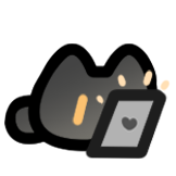 [小黑猫的快乐假日_看会儿手机]