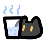 [小黑猫的快乐假日_多喝热水]