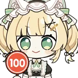 [小猫女仆动态表情包_举牌]