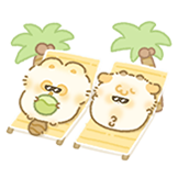 [冬日棉棉和咩咩_度假]