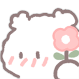[白鹅的小白熊_谢谢]