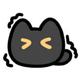 [雪地小黑猫_好冷]