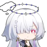 [鸣潮2周年同人绘画动态表情包_思考]