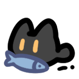 [幸运小黑猫_摸鱼]