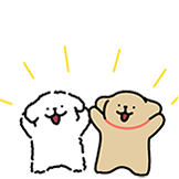 [线条小狗-踏青篇_好耶]