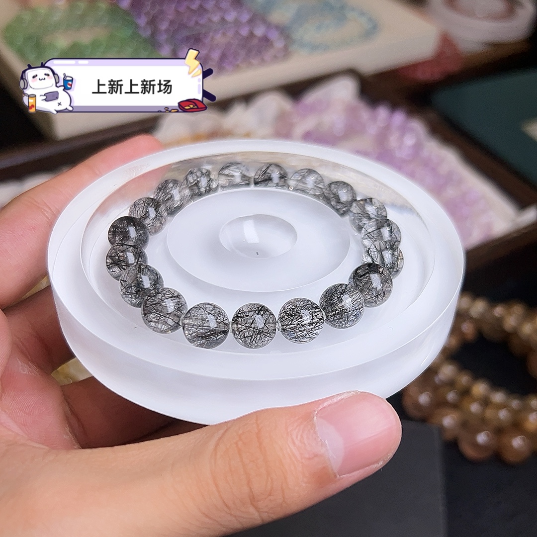 高品/新品玻璃底蕾丝黑发10m