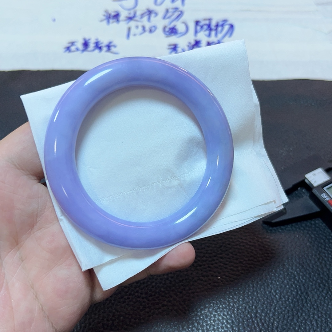缅甸翡翠59.2浓色紫罗兰