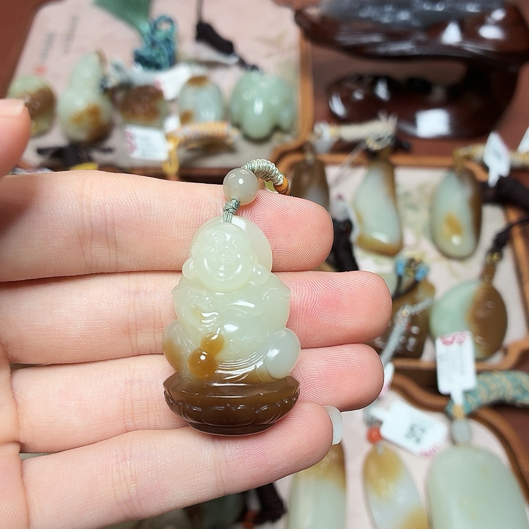 闪购商品 和田玉吊坠