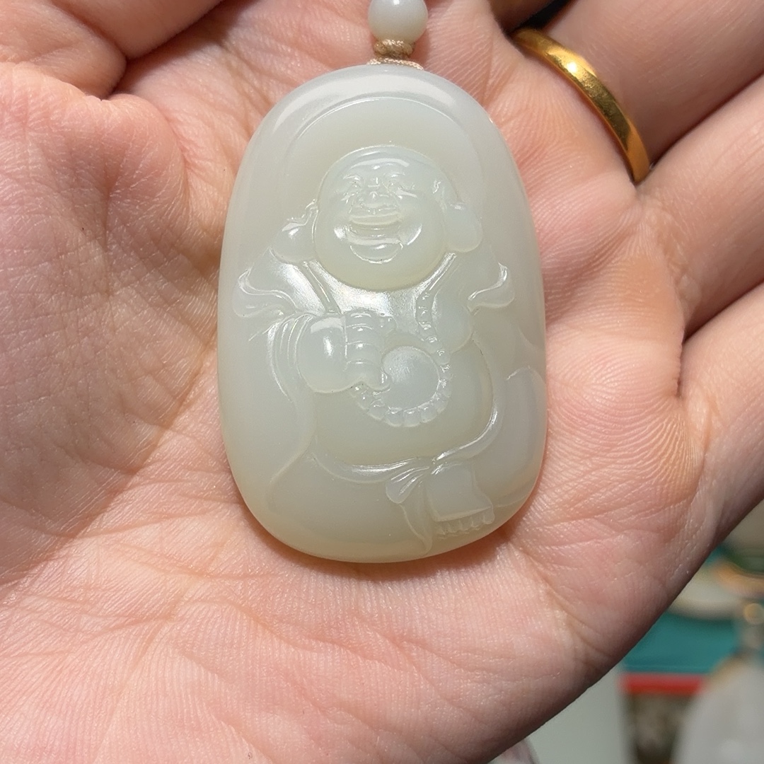 米达笑佛吊坠