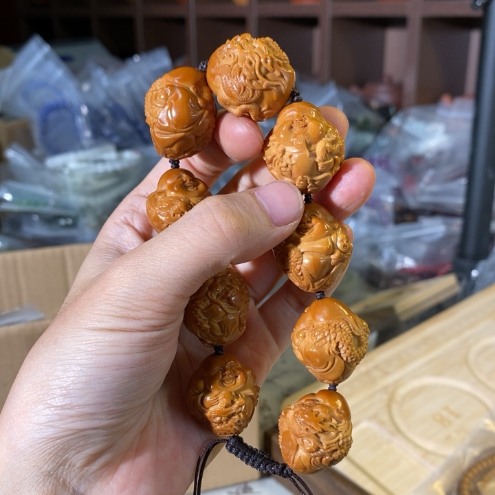 橄榄核龙财神龙佛公22mm