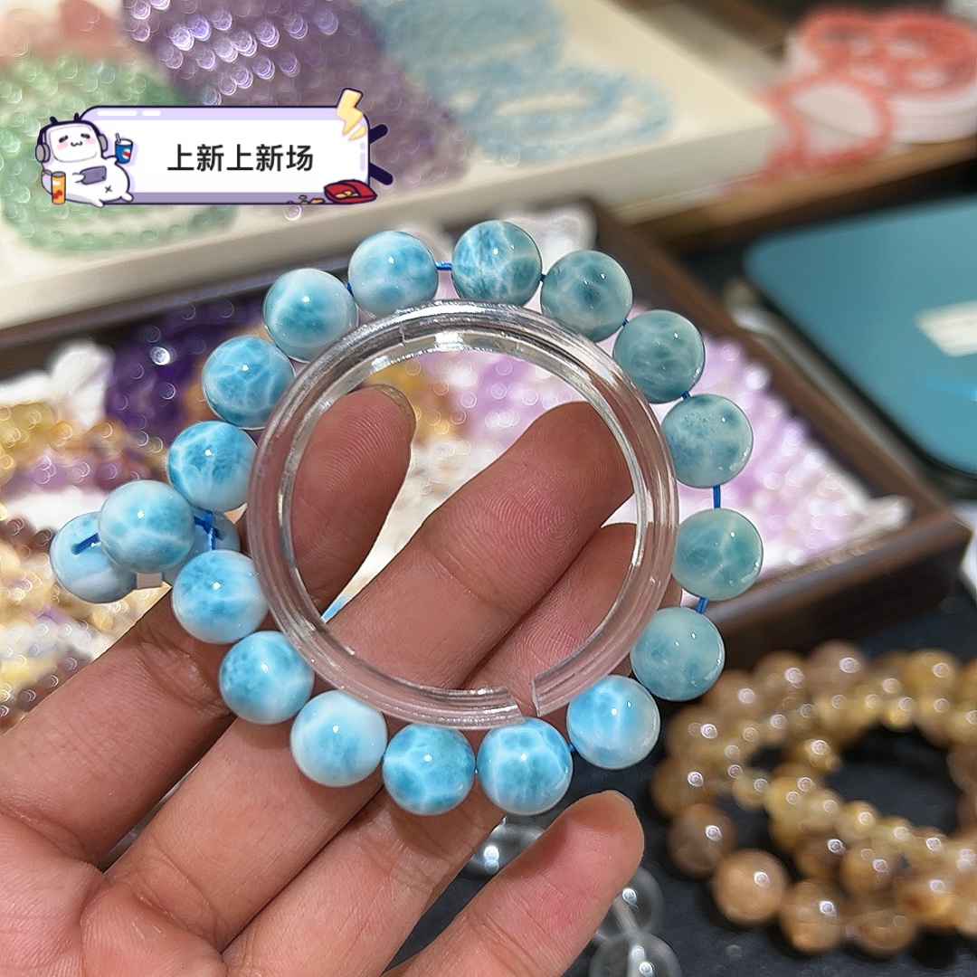 高品/新品多米尼加拉利玛龟背纹海纹石11.5m