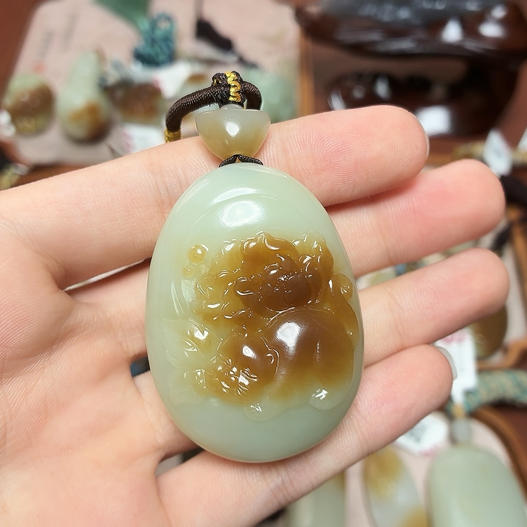 闪购商品 和田玉吊坠