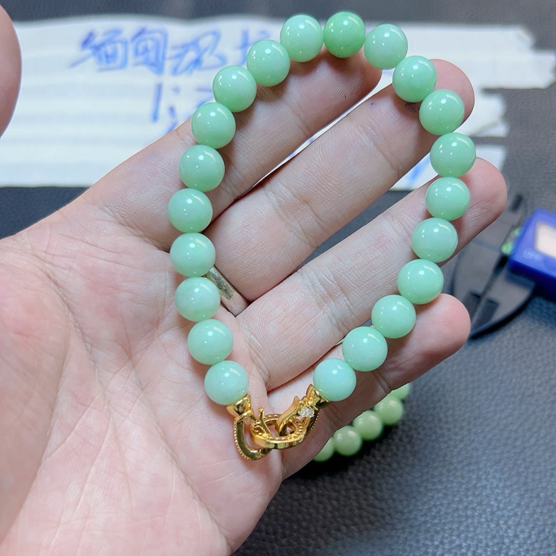 缅甸翡翠珠子