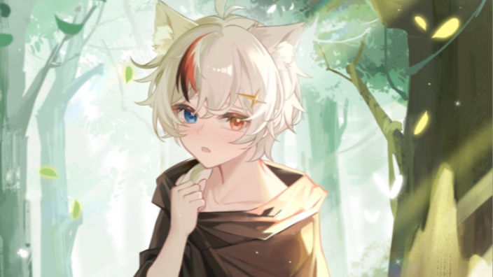 【晚上3d麦】香香软软的魅喵少年哦~