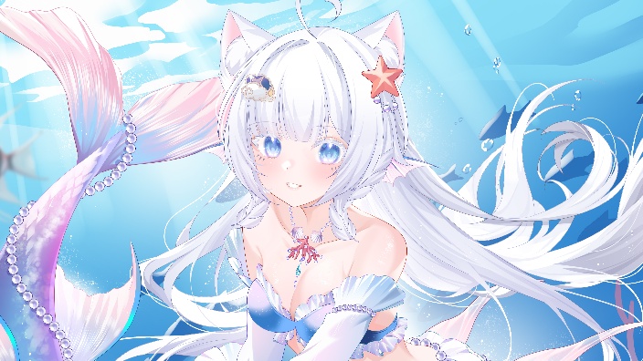 【私皮】天使猫猫第一天学习直播