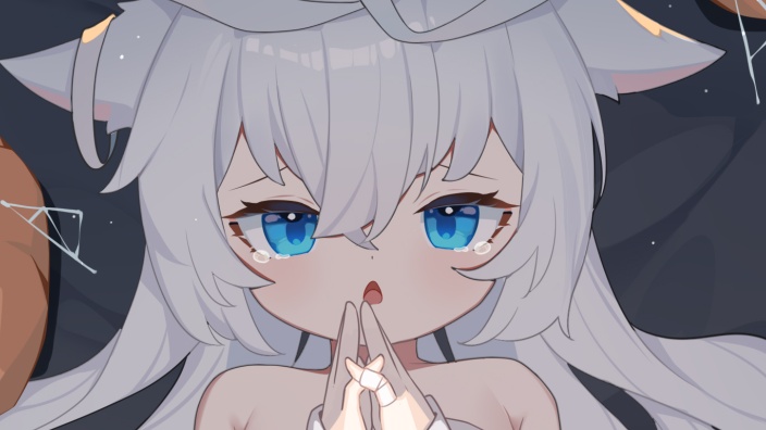 小女孩玩打脚的粥！ 的封面图