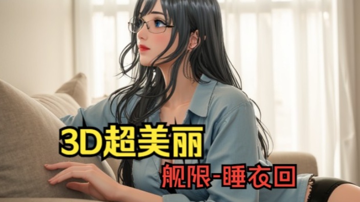 【憨御】3D超美丽舰限-睡衣回