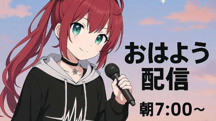 【B限】早安的直播！唱唱唱歌 的封面图