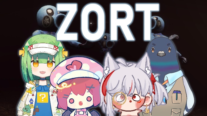 【恐怖游戏】跟朋友一起玩Zort！ 的封面图