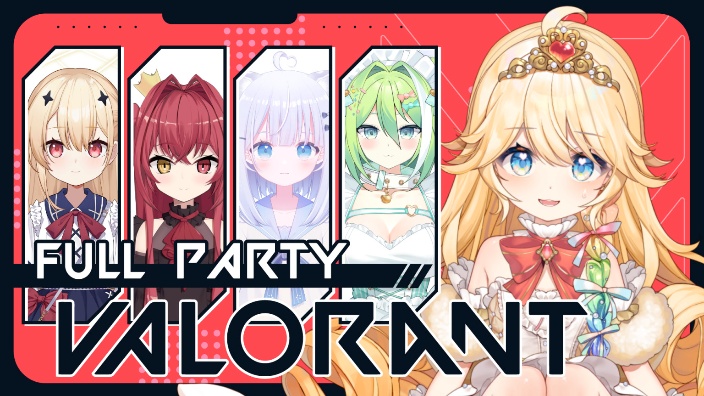 小鸡公主玩VALORANT和朋友 的封面图