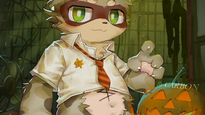 保安是个浣熊！ 的封面图