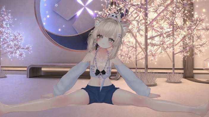 3D全身 舞蹈生一字马 的封面图
