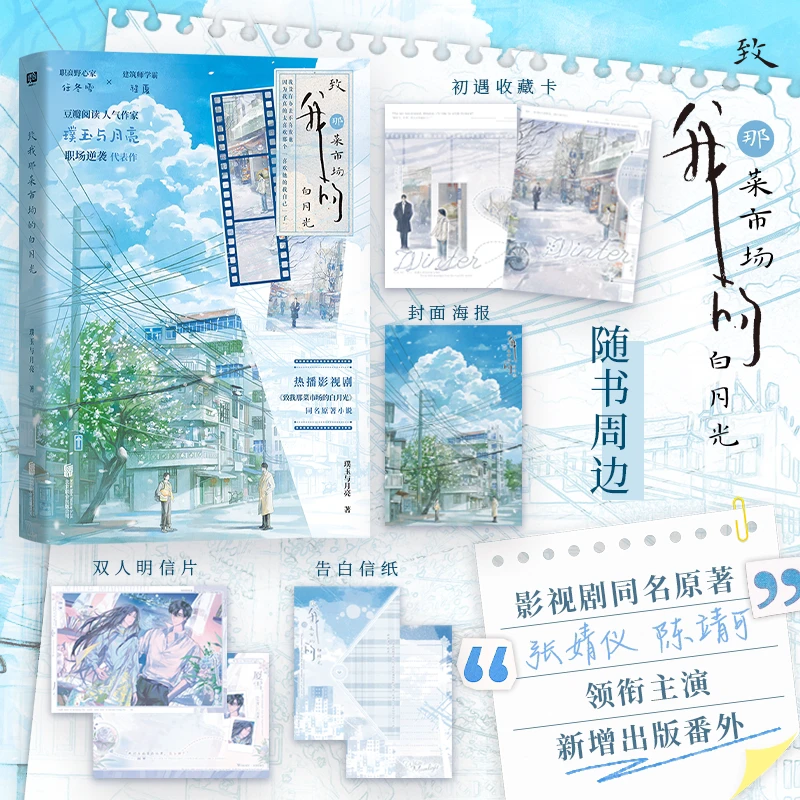 《致我那菜市场的白月光 》璞玉与月亮 职高野心家任冬雪×建筑师学霸程厦 小说实体书