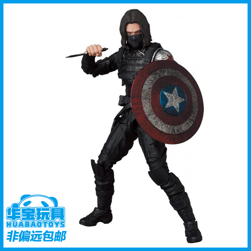 Medicom MAFEX 漫威 美国队长2 冬日战士 冬兵 可动 成品模型 预售