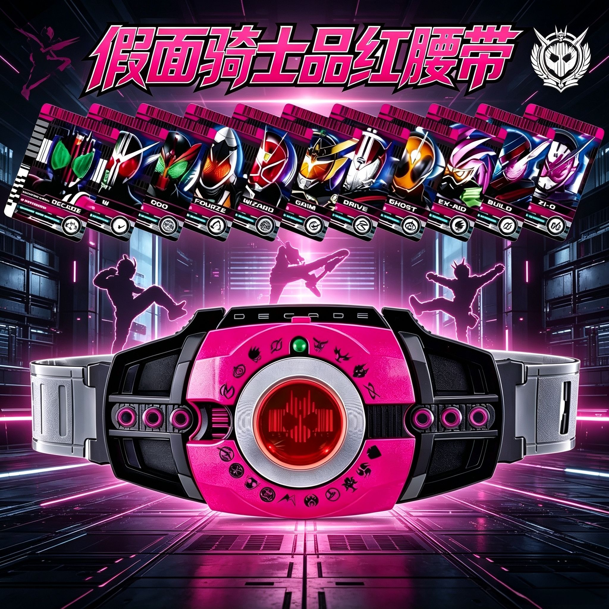 无限续杯！6条假面骑士系列品红腰带等你带走~