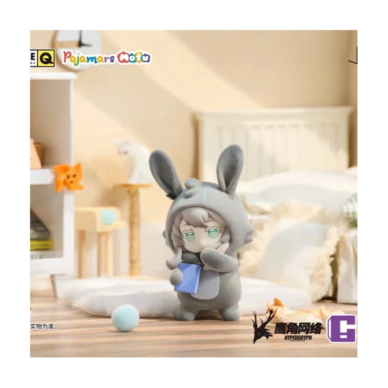 万代 明日方舟 Pajamars Mofu睡衣玩偶服系列盲盒-迷迭香 拆盒确认款