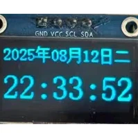 DS1302电子时钟-OLED显示日期时间