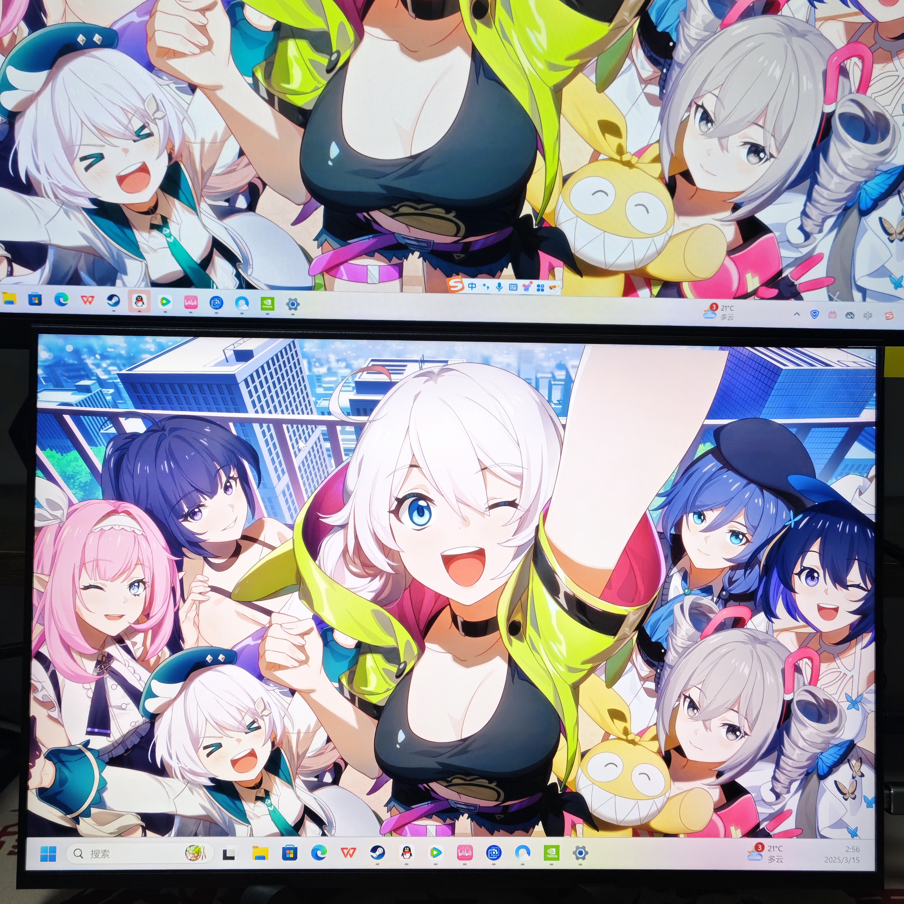 15.3寸2.5K240Hz 100%色域HDR400TypeC一线通_支持miniDP/Type-C双信号端口便携屏