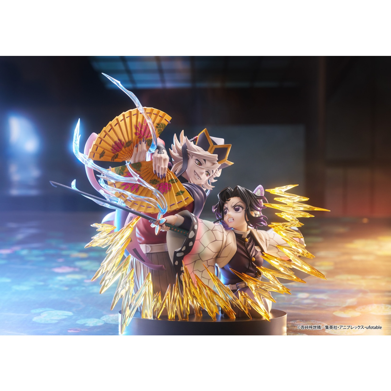 Claynel 鬼灭之刃 蝴蝶忍&童磨 无比例手办