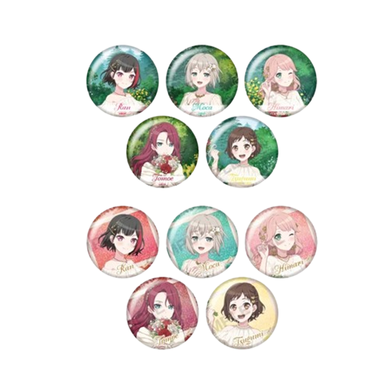animate BanG Dream! Afterglow 集换式徽章盒蛋 Flower Garden ver.