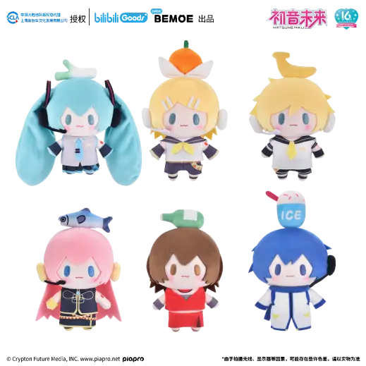 【20個】初音ミク　中国限定　缶バッジ　　BEMOE bilibili 7周年| bilibiliGoods专场