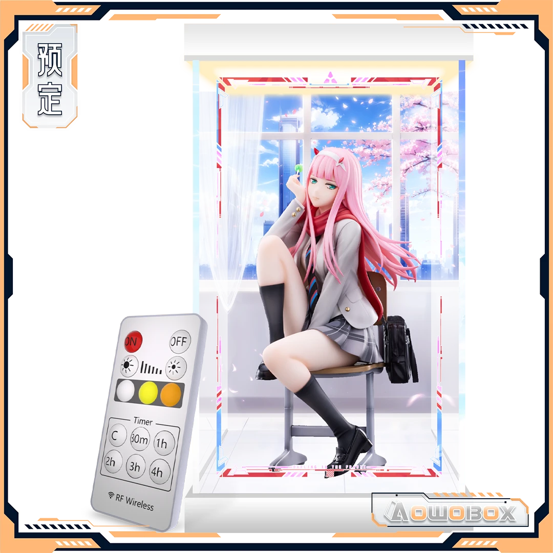 AOWOBOX 手办展示盒 适用于HanaBee DARLING in the FRANXX 02手办 展示盒