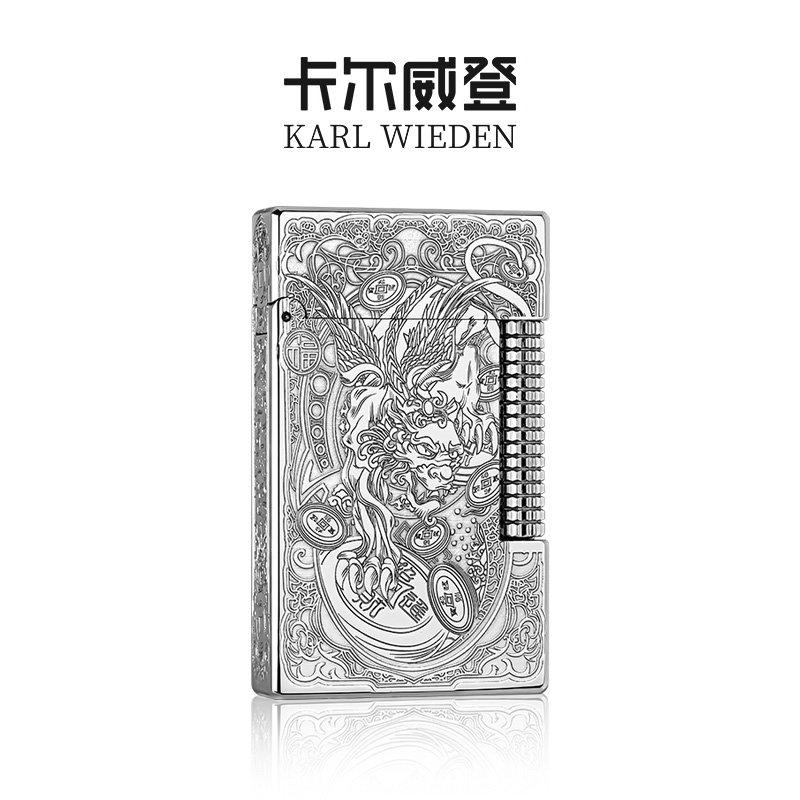貔貅-KW卡尔威登打火机侧滑朗声机高档创意送男朋友礼物