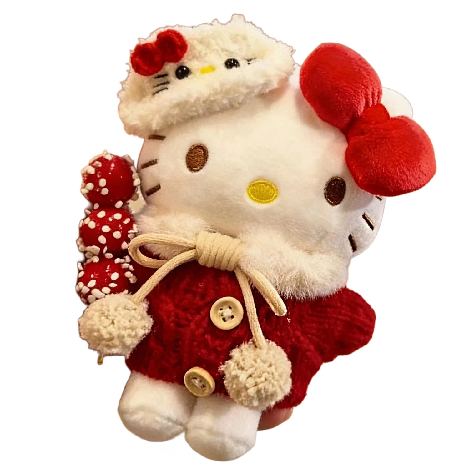 三丽鸥 HelloKitty新年限定醒狮包包挂件毛绒玩偶挂饰春节礼物女生